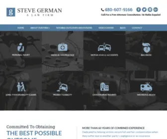 Adelmangerman.com(Scottsdale Bad Faith Attorneys) Screenshot