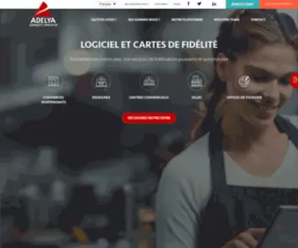 Adelya.com(Logiciel et Cartes de Fidélité) Screenshot