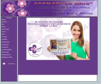 Ademarlamina.es(Ademar La Mina) Screenshot