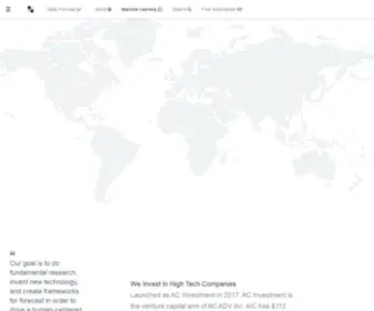 Ademcetinkaya.com(AC Investment Inc) Screenshot