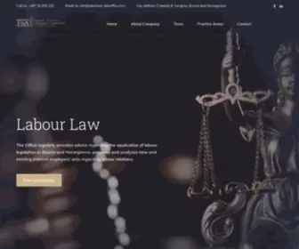 Ademovic-Lawoffice.com(Filipović) Screenshot