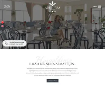 Adempirahotel.com(Adempira Termal & Spa Hotel) Screenshot