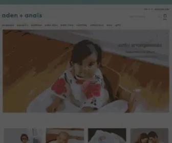 Adenandanais.com(Baby Swaddles) Screenshot
