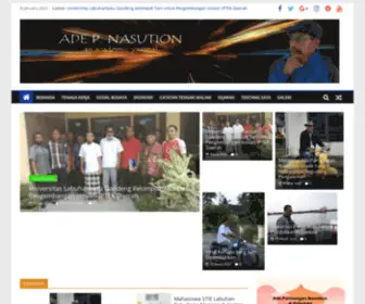 Adenasution.com(An Academic Journals) Screenshot