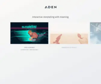 Adeninteractive.com(Aden) Screenshot