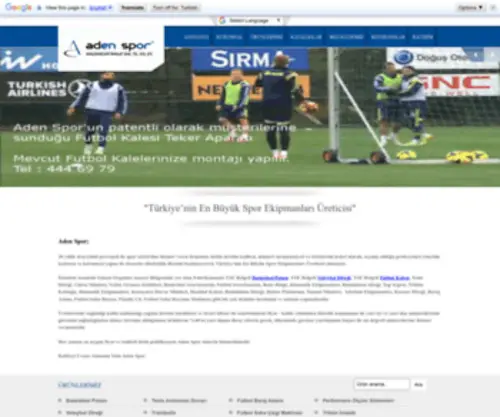 Adenspor.com(Basketbol potası) Screenshot
