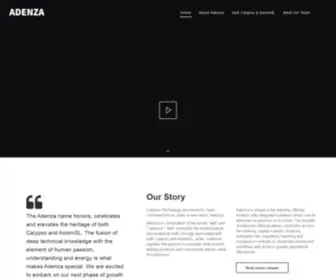 Adenza.com(Platform to Opportunity) Screenshot