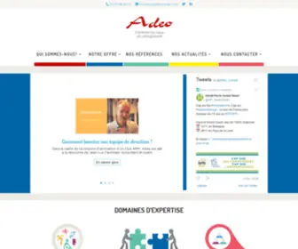 Adeoconseil.com(Présentation Adeo conseil) Screenshot