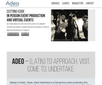 Adeointeractive.com(Adeo Interactive) Screenshot