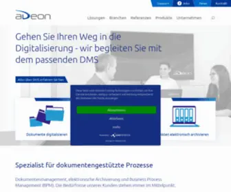 Adeon.ch(Spezialist für digitale) Screenshot