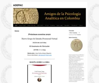 Adepac.org(ADEPAC) Screenshot