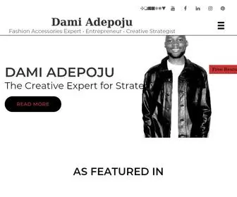 Adepojudami.com(Dami Adepoju) Screenshot