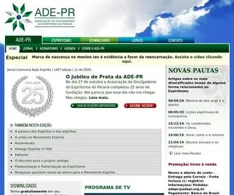 Adepr.org.br(Espírita) Screenshot