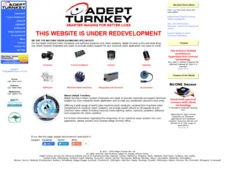 Adept.net.au(Machine Vision Systems specialists) Screenshot