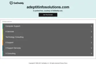 Adeptitinfosolutions.com(Digital Marketing Company) Screenshot