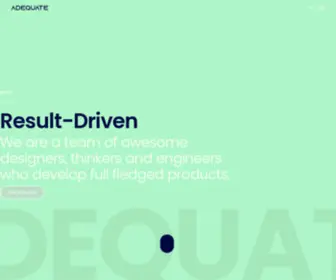 Adequatesoftlabs.com(Adequate Software labs) Screenshot