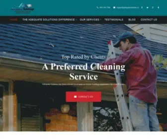 Adequatesolutions.ca(ADEQUATE SOLUTIONS) Screenshot