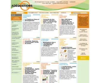 Adequations.org(Agriculture élevage pêche ruralité) Screenshot