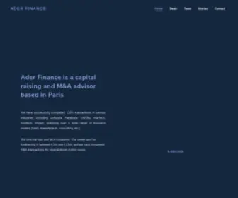 Ader.co(Ader Finance) Screenshot