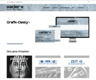 Ader.info(ADER Pixel Manufaktur) Screenshot