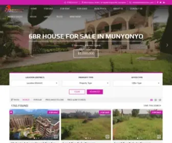 Aderokestates.com(Property For Sale and Rent Kampala Uganda) Screenshot