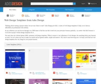 Adesdesign.net(Ades Design Web Templates) Screenshot