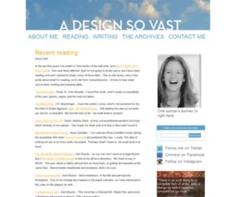 Adesignsovast.com(A Design So Vast) Screenshot