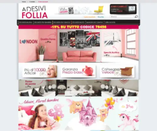 Adesivi-Follia.it(Adesivi follia) Screenshot