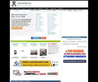 Adessopedala.com(MTB, Corsa, Bicilette usate, Mountain Bike) Screenshot