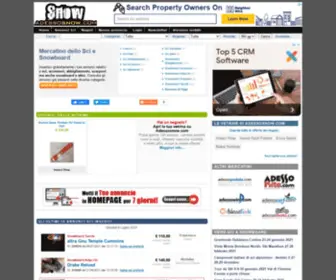 Adessosnow.com(Mercatino dell'usato sci e snowboard) Screenshot