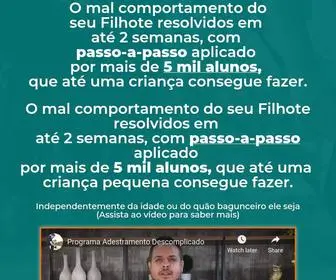 Adestramentodescomplicado.com(Gustavo Luiz) Screenshot