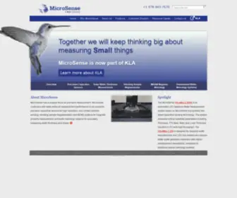 Adetech.com(MicroSense) Screenshot