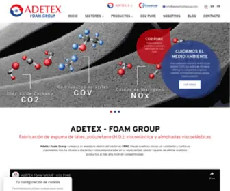 AdetexfoamGroup.com(Adetex Foam Group) Screenshot