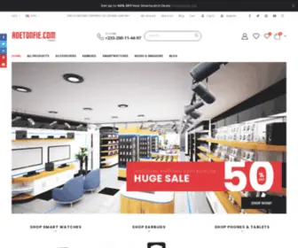 Adetonfie.com(Awesome Shopping Experiences) Screenshot