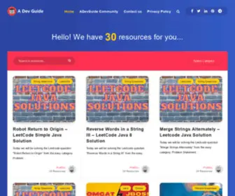 Adevguide.com(ADevGuide) Screenshot