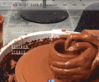 Adewolearts.com(Pottery Class) Screenshot