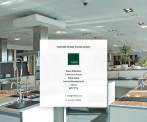 Adex.co.uk(Adex Contract Interior Solutions) Screenshot