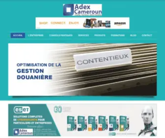 Adexcameroun.com(ADEX CAMEROUN) Screenshot