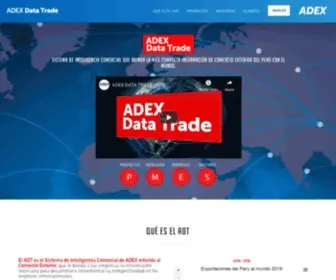 AdexDatatrade.com(Adex Data Trade) Screenshot