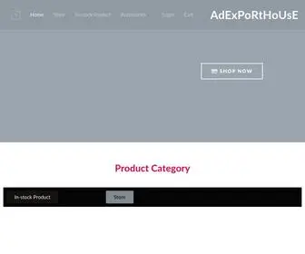 Adexporthouse.com(Just another WordPress site) Screenshot