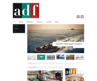 ADF-Magazine.com(Africa Defense Forum) Screenshot