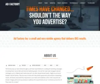 Adfactorycs.com(Ad Factory) Screenshot