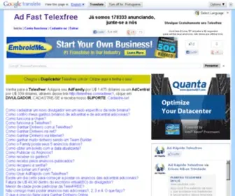 Adfast.net.br(TelexFree) Screenshot