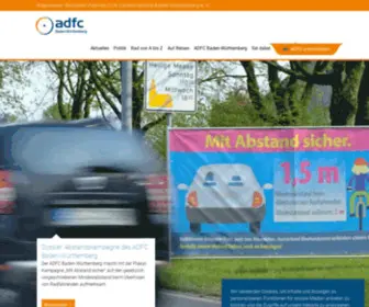 ADFC-BW.de(ADFC) Screenshot