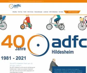 ADFC-Hildesheim.de(ADFC Hildesheim) Screenshot