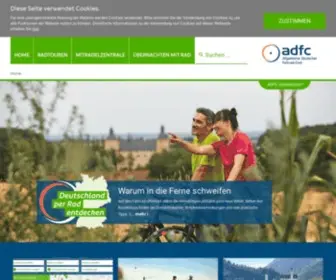 ADFC-Radtourismus.de(ADFC Radtourismus) Screenshot