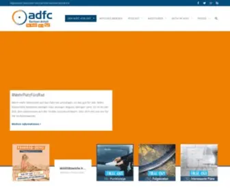 ADFC-Sachsenanhalt.de(ADFC Sachsen) Screenshot