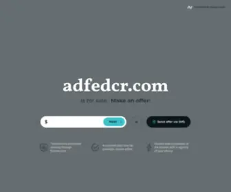 Adfedcr.com(American Advertising Federation) Screenshot
