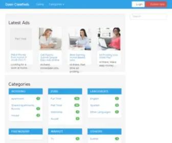 Adfindster.com(Free classifieds) Screenshot