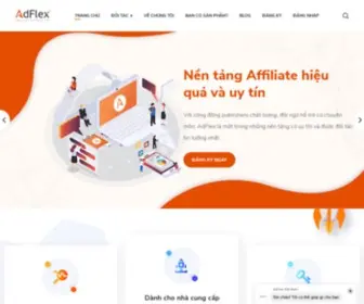 Adflex.vn(Leading Affiliate Platform in SEA) Screenshot